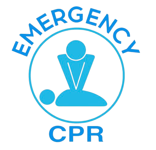 blue emergency cpr with icon